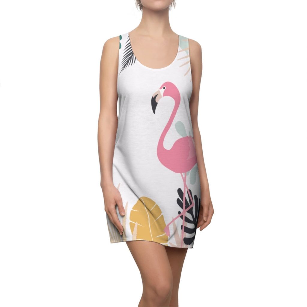 amazon flamingo dress