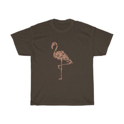 Flamingo Flowers TShirt - Image 3