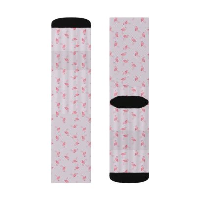 Flamingo Pink Socks - Image 10