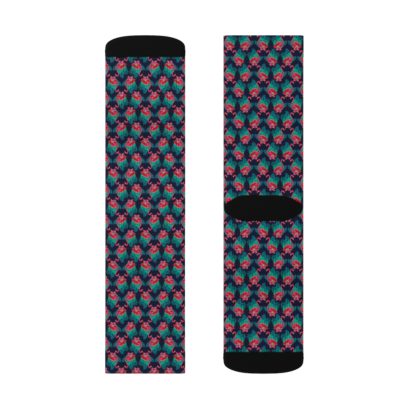 Flamingo Flowers Socks - Image 10