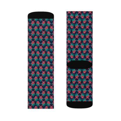 Flamingo Flowers Socks - Image 7